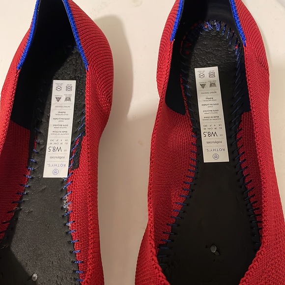 Red pointy Rothy’s - Picture 2 of 5